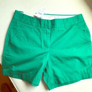 J. Crew Shorts - NWT J. Crew green chino shorts - 0 J. Crew Shorts - NWT J. Crew green chino shorts - 0